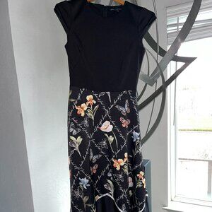 White House Black Market French Dress Size 0
